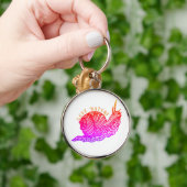 Porte-clés Escargot dans le style graphique (Main)