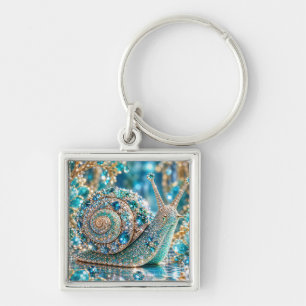 Porte-clés Escargot Joyau Étincelant
