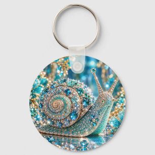Porte-clés Escargot Joyau Étincelant
