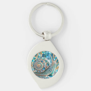 Porte-clés Escargot Joyau Étincelant