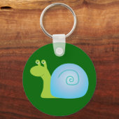 Porte-clés Escargot vert (Recto)