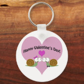 Porte-clés Escargots de la Saint-Valentin (Recto)