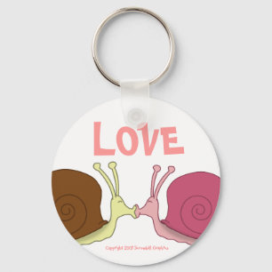 Porte-clés Escargots en amour Porte - clé