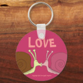 Porte-clés Escargots en amour Porte - clé (Recto)