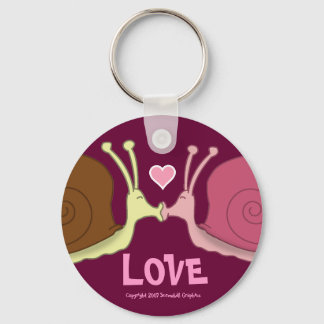 Porte-clés Escargots en amour Porte - clé