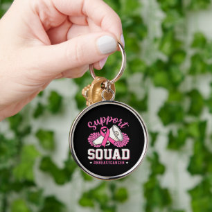 Porte-clés Escouade de soutien des guerriers du cancer du sei