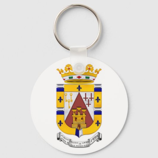 Porte-clés Escudo de San Pedro Sula, Honduras (Recto)