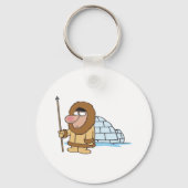 Porte-clés Eskimo Et Igloo (Recto)