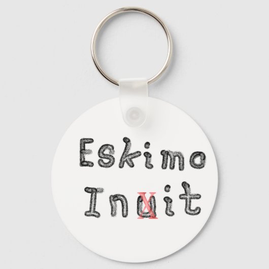 Porte-clés Eskimo Inuit Init (Recto)