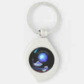 Porte-clés espace (Devant)