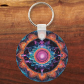 Porte-clés Espace coloré Mandala (Verso)