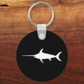 Porte-clés Espadon blanc (Recto)