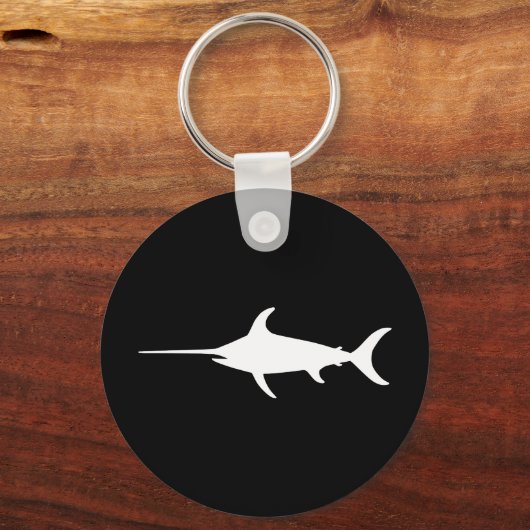 Porte-clés Espadon blanc (Recto)