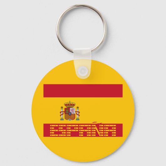 Porte-clés Espagne - Drapeau / España - Bandera (Recto)