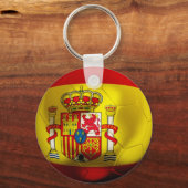 Porte-clés Espagne Football (Recto)