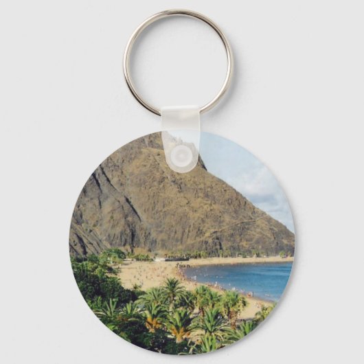 Porte-clés Espagne, Tenerife Beach porte - clé (Recto)