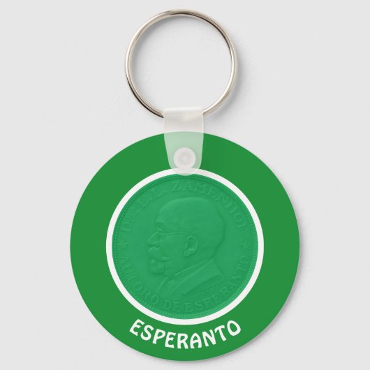 Porte-clés Esperanto / Zamenhof, (Recto)