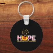 Porte-clés Espoir pour un monde avec le cancer de l'enfance B (Recto)