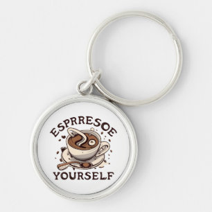 Porte-clés Espresso Vous-Même