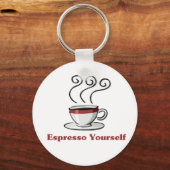 Porte-clés Espresso Vous-Même (Recto)