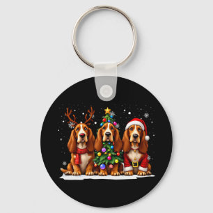 Porte-clés Esprit de Noël Chien de Noël Saint Nicolas Renne A