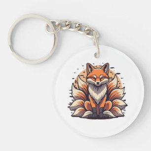 Porte-clés Esprit de renard à 9 queues