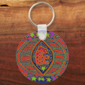 Porte-clés Esprit de Tortue Chamanique (Recto)
