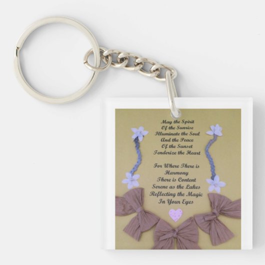 Porte-clés Esprit du lever de soleil (Devant)