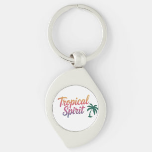 Porte-clés Esprit tropical