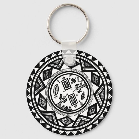 Porte-clés Esprits Tribaux (Recto)