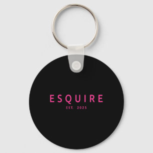 Porte-clés Esquire Est 2025 Women Lawyer Attorney Law School