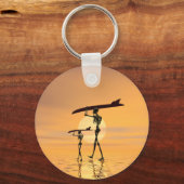 Porte-clés Esquisses avec planches de surf (Recto)