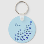 Porte-clés Essaim de papillon (Recto)