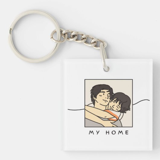 Porte-clés Essentials d'EverStyle (Devant)