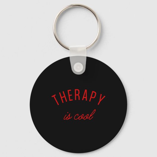 Porte-clés Est-Cool Thérapeute de sensibilisation aux problèm (Recto)