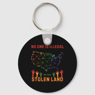 Porte-clés Est Illégal Dans Ce Sticker Terrain Volé