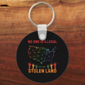 Porte-clés Est Illégal Dans Ce Sticker Terrain Volé (Recto)