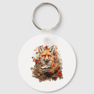 Porte-clés esthétique Cottagecore avec livre Mignon Goblincor