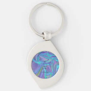 Porte-clés Esthétique holographique