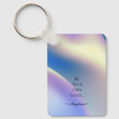 Porte-clés esthétique holographique (Recto)