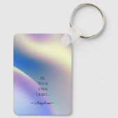 Porte-clés esthétique holographique (Verso)