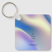 Porte-clés esthétique holographique (Recto)