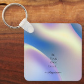 Porte-clés esthétique holographique (Recto)