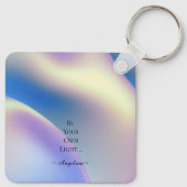 Porte-clés esthétique holographique (Dos)