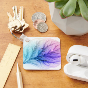 Porte-clés Esthétique holographique
