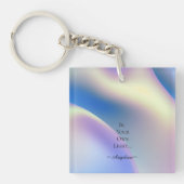 Porte-clés esthétique holographique (Devant)
