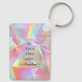 Porte-clés Esthétique holographique (Verso)