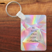 Porte-clés Esthétique holographique (Recto)