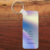 Porte-clés Esthétique holographique (Recto)