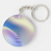 Porte-clés Esthétique holographique (Dos)